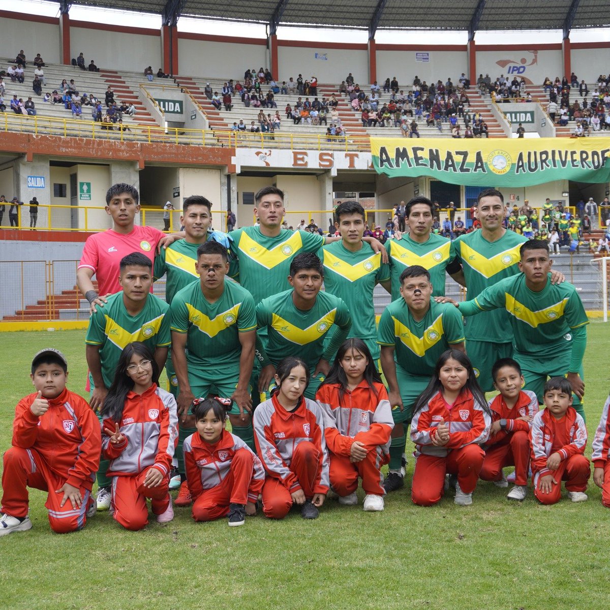 SegundaPeru's tweet image. #CopaPeru Sport Áncash FC presentó su equipo ante ASA FC de la #Liga3 El duelo terminó 1 a 1 | 📸 Walter Maldonado Minaya