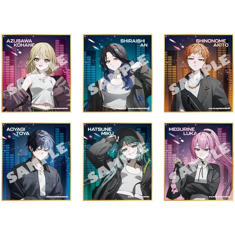 アニメイトで取扱中！ プロセカ イラストレーターコラボ ミニ色紙