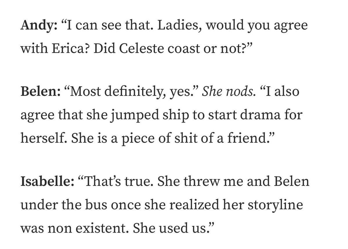 RealBelenRusso's tweet photo. Can I get an AMEN?! Thank you @MsEricaKaOir for saying that! #RHOG #ShitFriend https://t.co/Bxb4ekK3we