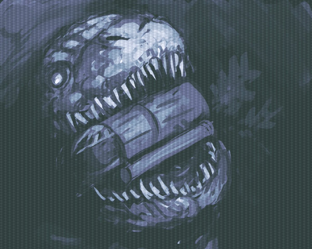 "None can see the light again"
Shin Godzilla x Iron Lung fan art because I'm in love with this idea.