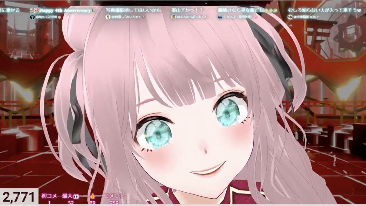 まいまい4周年 まいちゃん、可愛いぞー🌸