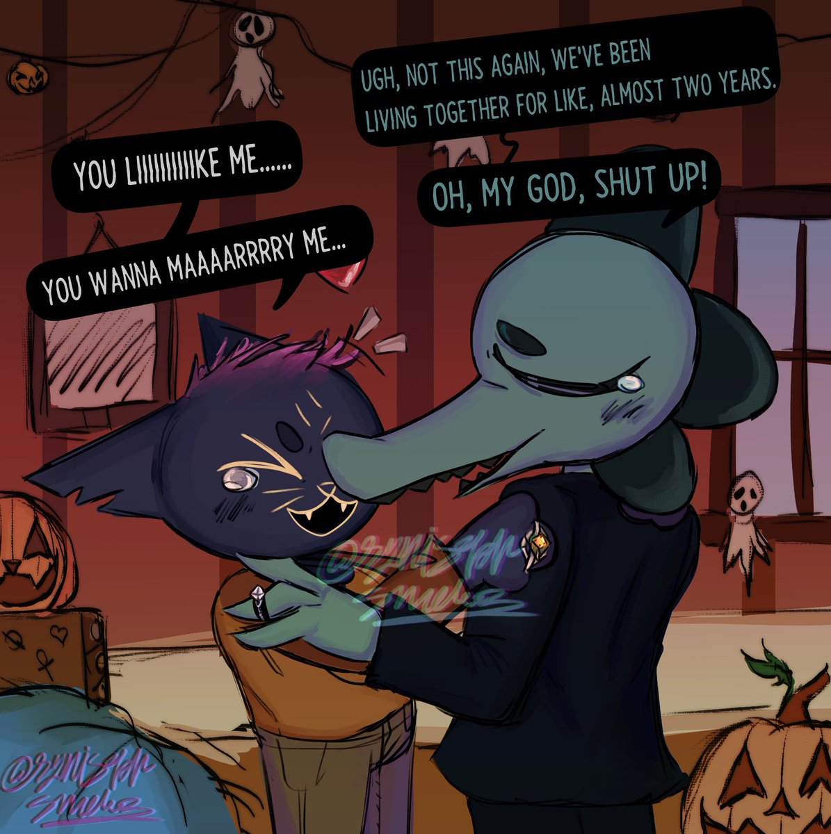 MaeBea drawing for
@//WizardPantaloon

#nightinthewoods