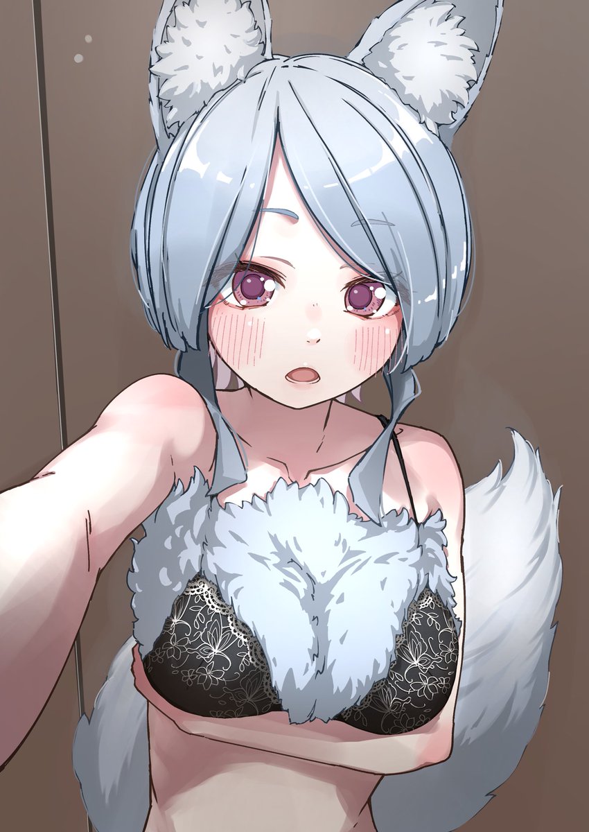 うちの子の狐耳モフモフお姉さんの稲波 銀荷(いなみ ぎんか)です〜🦊 