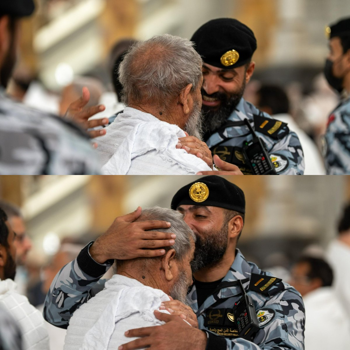 هنا الأمن.. إنسانية أولًا .

-