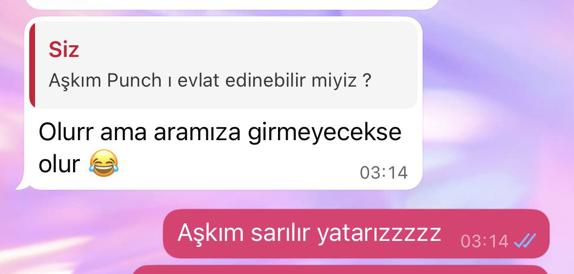 Punch artık bizim 🫶🏼🥹