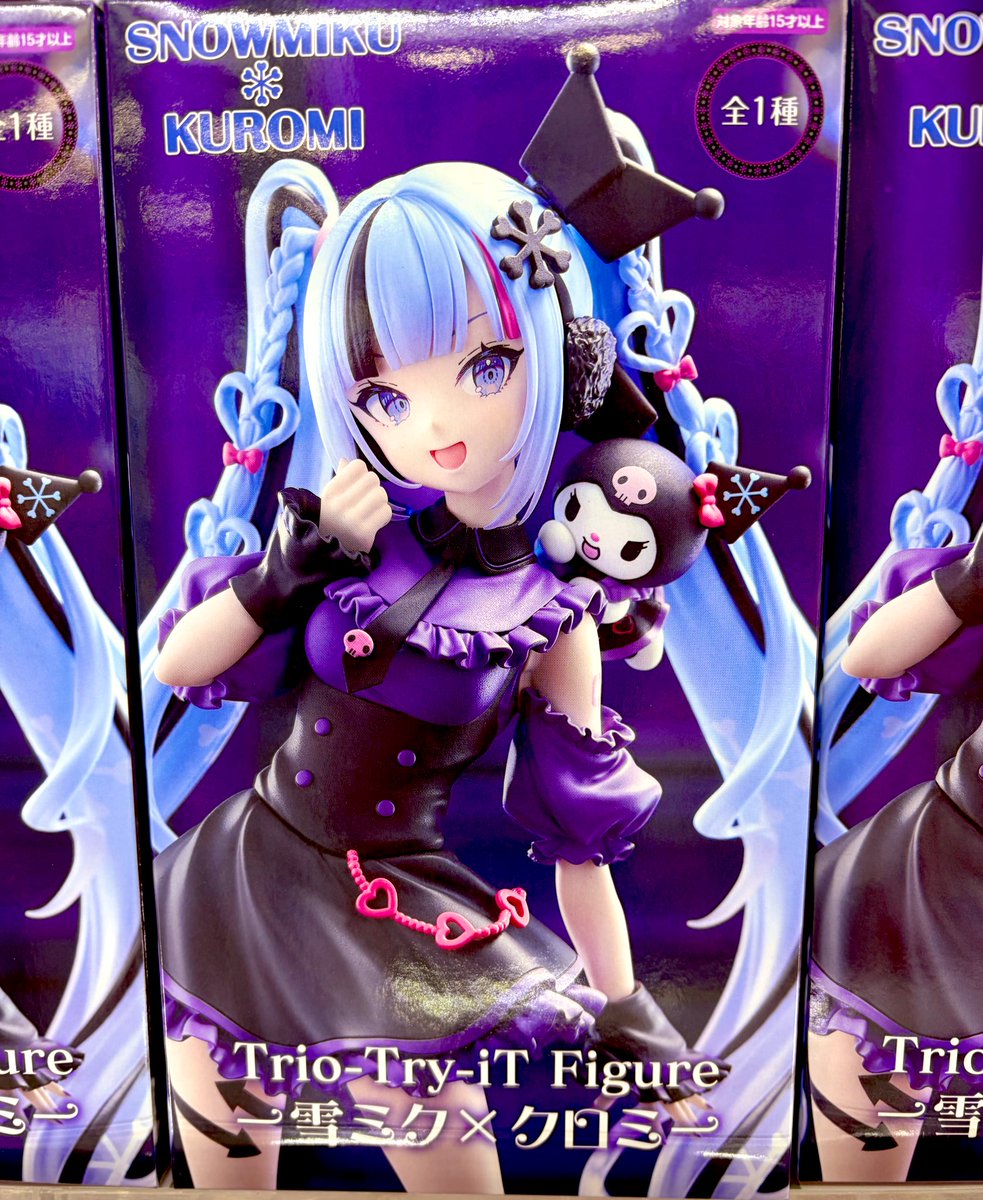 景品情報】 Trio-Try-iT Figure #初音ミク × #クロミ 提供開始してまー