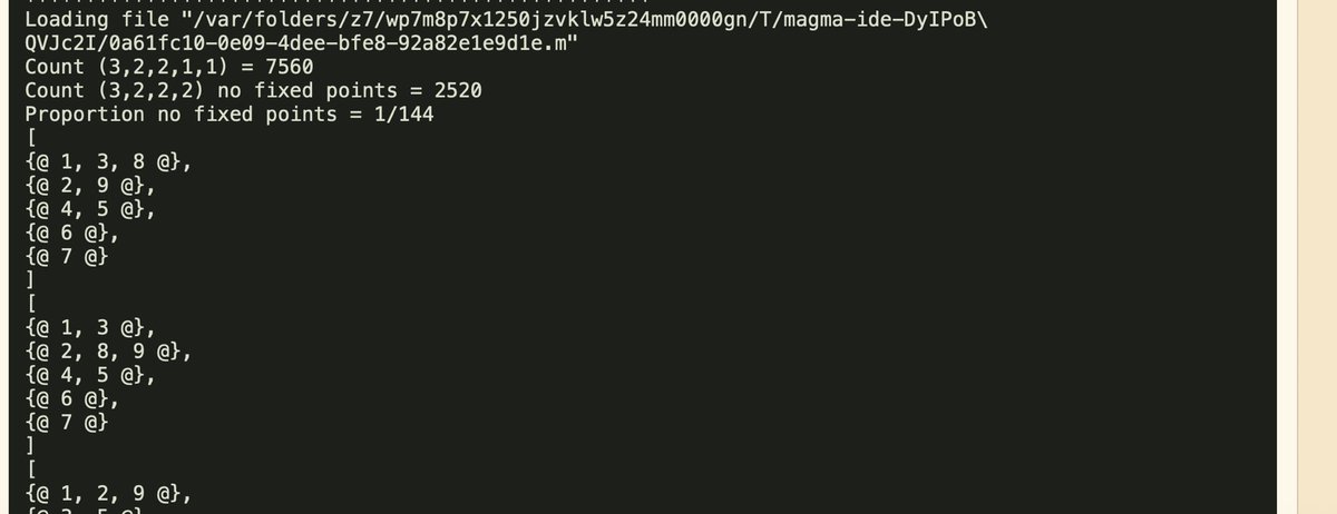 I wrote a Magma computer algebra composer which automatically writes ...
