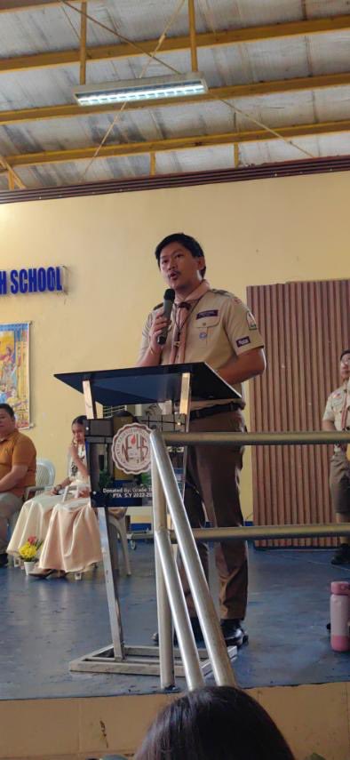 markroyboado's tweet image. It’s a joy for me to visit a school and have time to bond with our scouts! Salamat North Fairview High School! #ReadyForLife #TRAINforLIFE #ScoutingPH