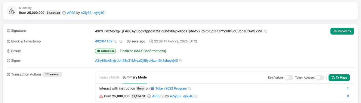 Dev went looking for banana in jungle, ended up burning 2.5% supply instead…

HUNT FOR THE BANANA CONTINUES 🍌