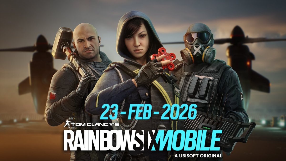 ElectroGamerGG's tweet photo. Launch day deployment times are locked in! 🔥🌍
On Feb 23, #R6M

goes live around the world in waves:
USA: 8:00 am EST
Europe &amp; Middle East: 11:00 am EST
Asia: 2:00 pm EST https://t.co/DetPCq4gCE