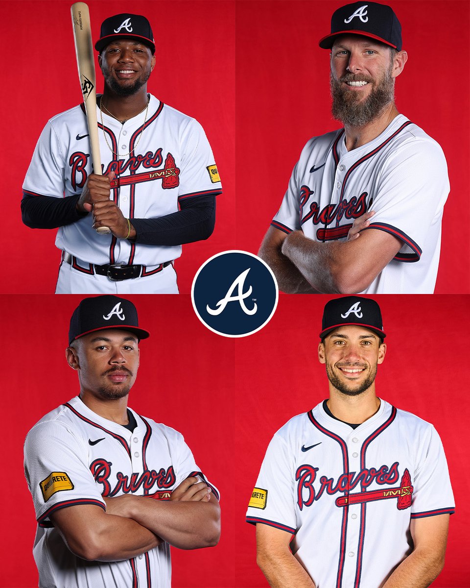 The @Braves looking confident at Photo Day
🔵 Ronald Acuña Jr.
🔵 Chris Sale
🔵 Drake Baldwin
🔵 Matt Olson