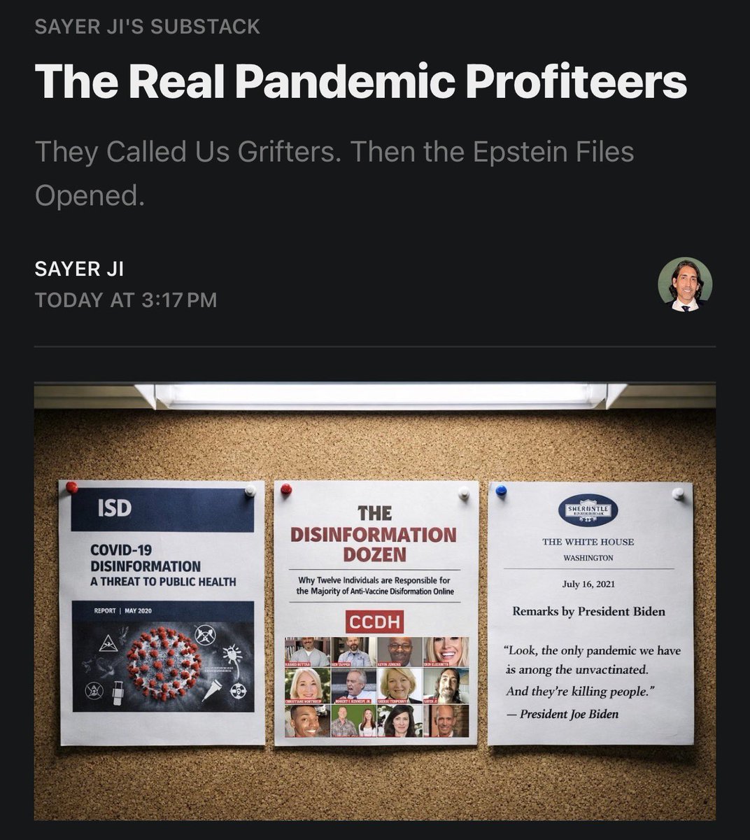 Sayer Ji tweet media