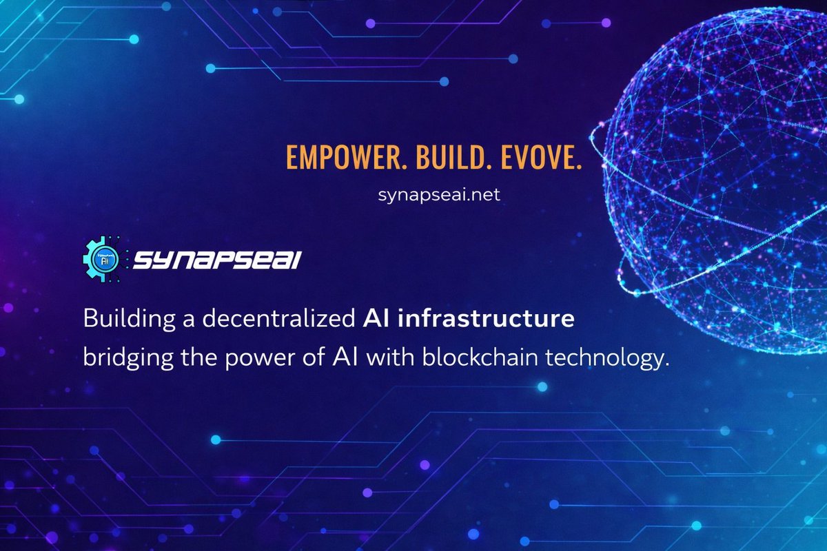 Empower. Build. Evolve.

Decentralized AI isn’t just about deploying agents —it’s about designing infrastructure that allows intelligence to operate, integrate, and grow across environments.

At #SynaPseAI, we’re building the system layer that bridges AI and blockchain for