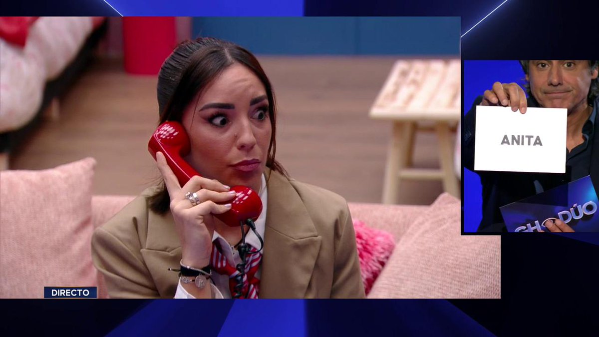 💪 Y la salvada es... Anita Williams #GHDúoCuentas7 

🔵 mdia.st/directo5