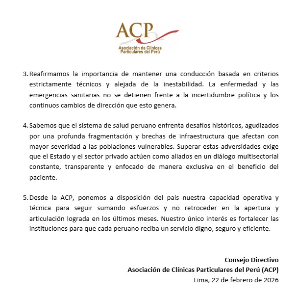 Asociacion de Clinicas Particulares tweet media