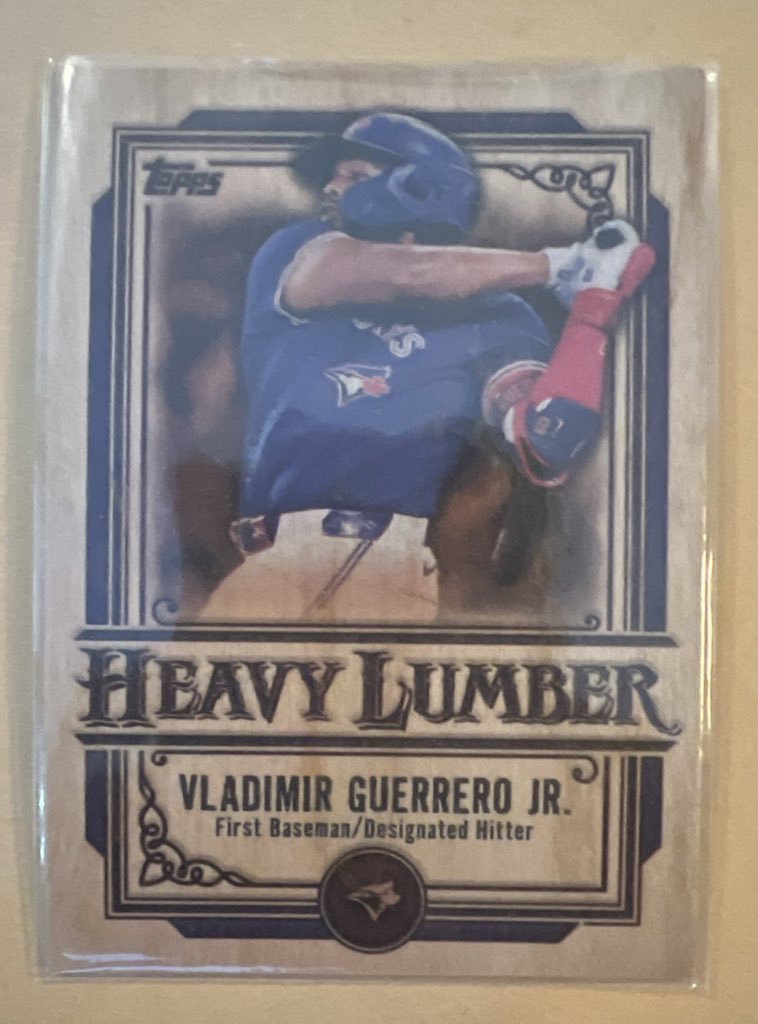 Vladimir Guerrero Jr 
Heavy Lumber SSP
$36 BMWT
Thanks for looking!🙏