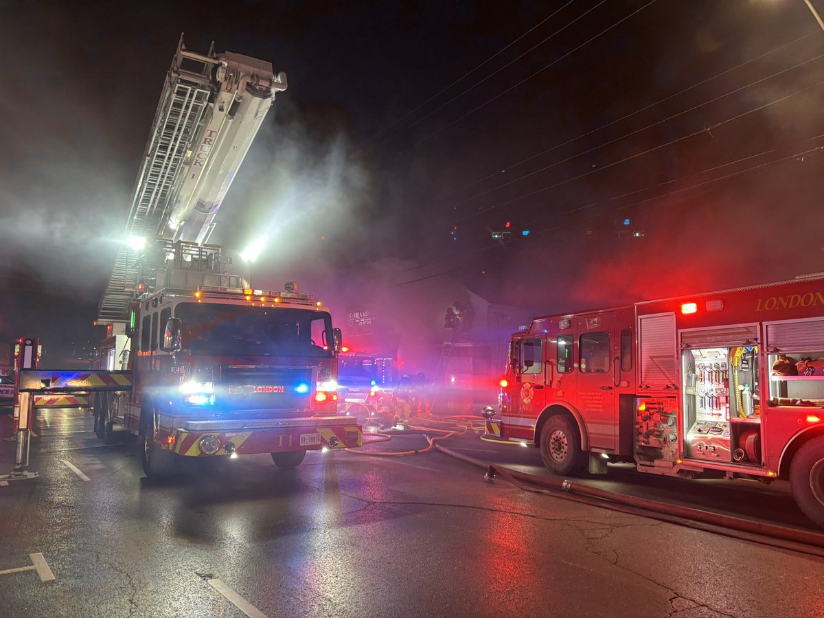 London Fire Department tweet media