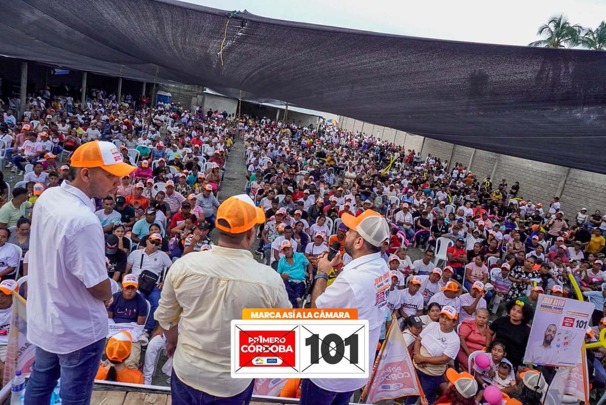 Somos parte del mejor equipo y, unidos, estamos listos para lograr grandes resultados. Gracias, Valencia, por este apoyo contundente que nos fortalece. Este respaldo nos compromete a trabajar sin descanso por el desarrollo y el bienestar de los valencianos y cordobeses.