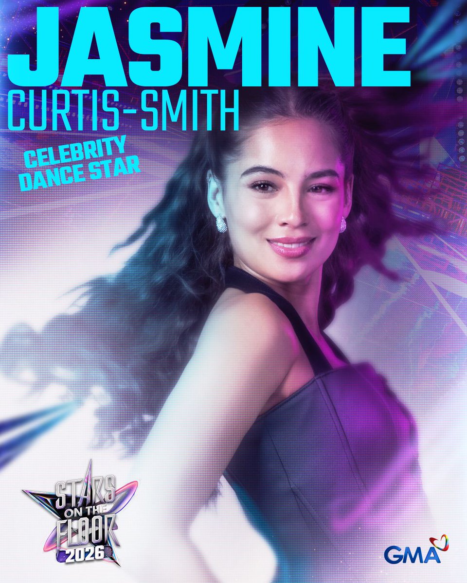 JASMINE CURTIS-SMITH ❤️‍🔥

An award-winning actress and now set to transform choreography into pure storytelling, turning every routine into a cinematic moment. See her dance with passion and heart in every move!

#StarsOnTheFloor 2026, Sundays, 7:15 PM on GMA! 🌟