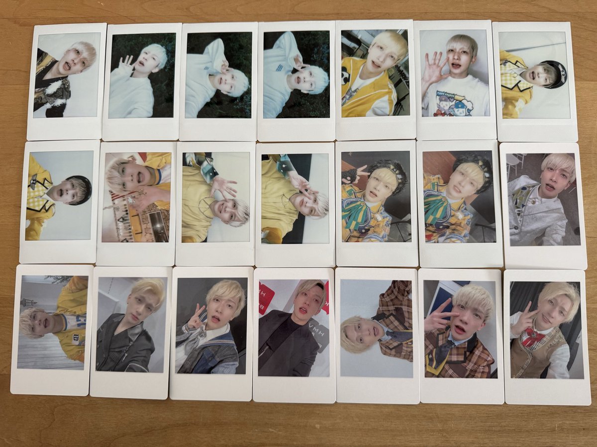 パンダドラゴン パラゴン ハピカ チェキ 讓渡 【譲】黄 【求】定価 4枚