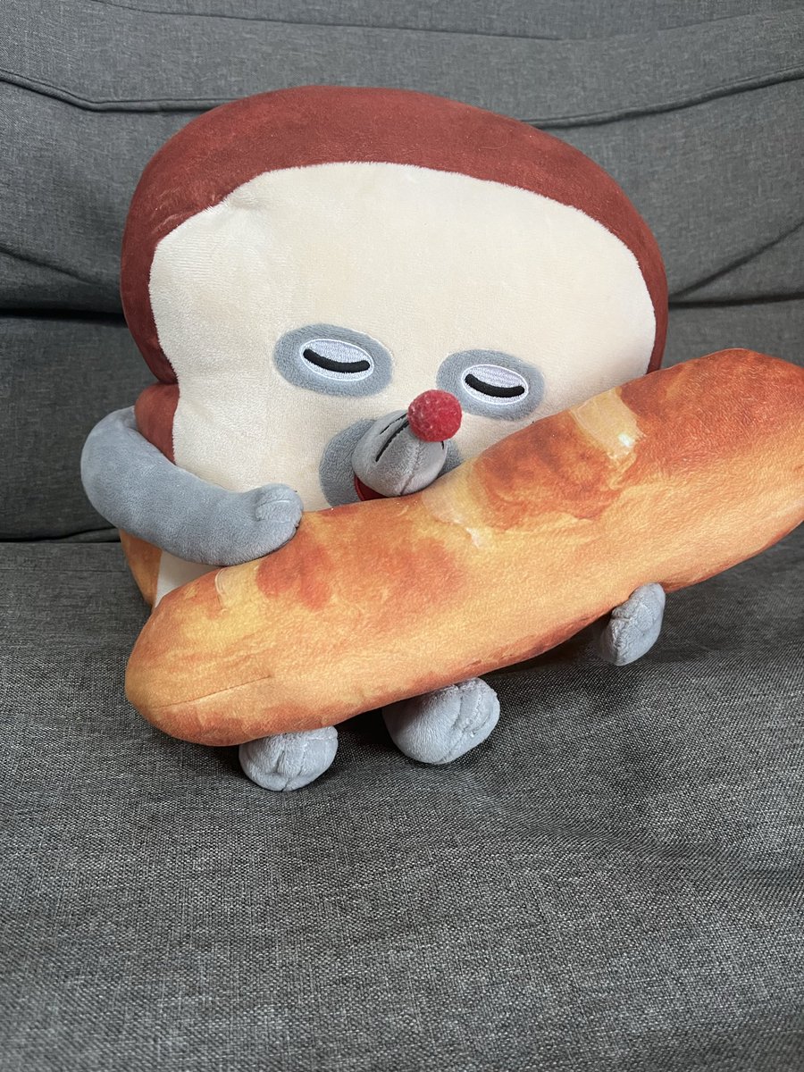 毎日パンどろぼう17日目】 皆さんパンどろぼうの好きなぬいぐるみって