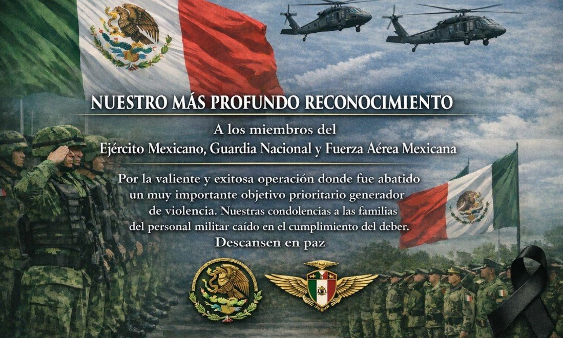 EJÉRCITO, FUERZA AÉREA Y GUARDIA NACIONAL México tweet media