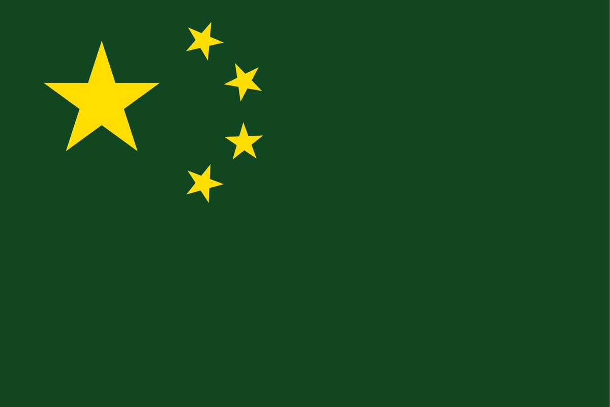 YngviCom's tweet photo. What if China was green? https://t.co/9m2eSusxLB