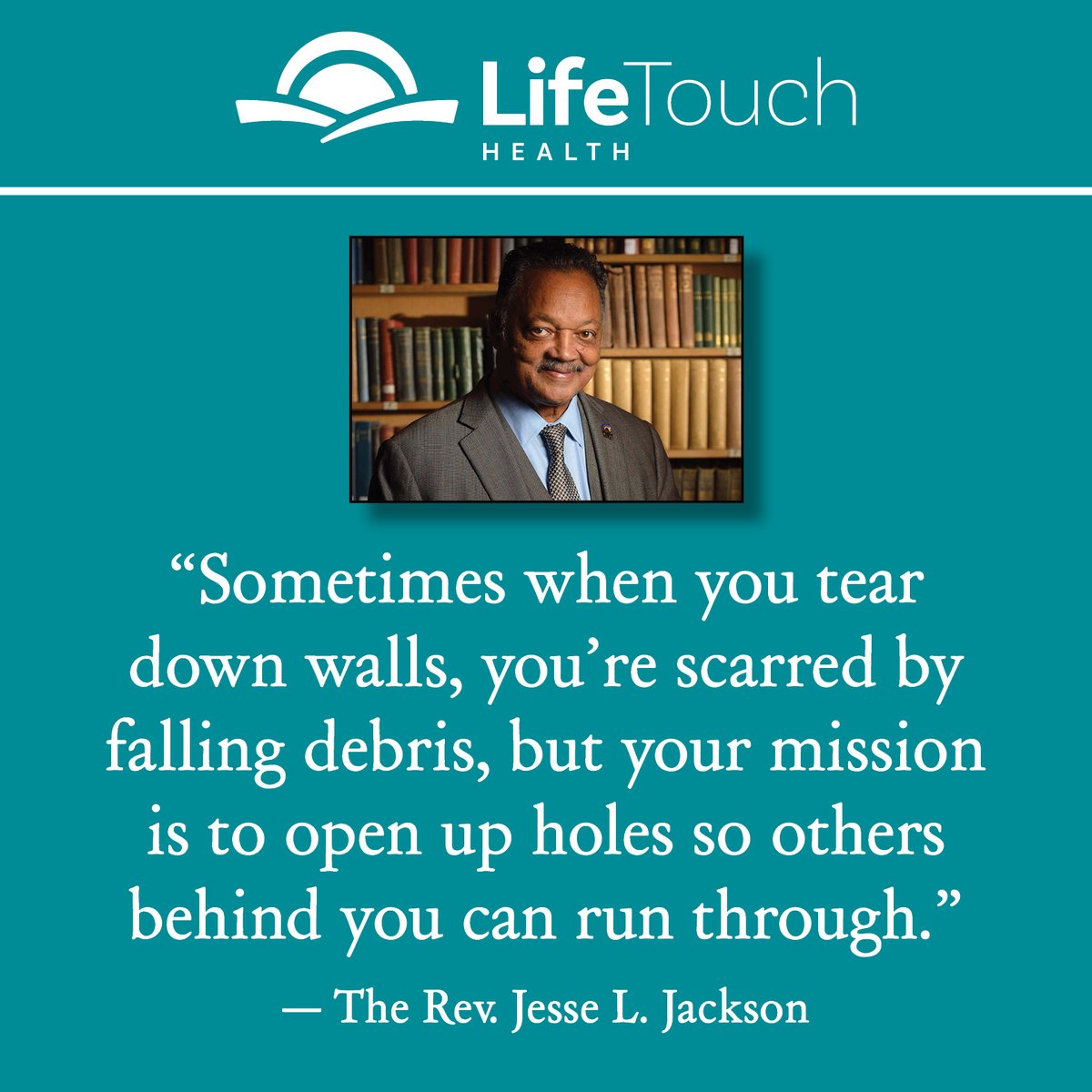 Powerful words from the Rev. Jesse Jackson, who died this past Tuesday at the age of 84. #JesseJackson #BlackHistoryMonth
