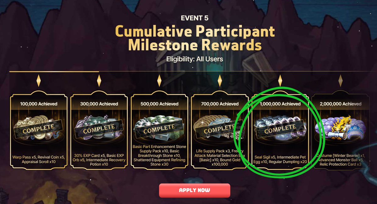 CROSS_gamechain's tweet image. Milestone Achieved! 🎉

1,000,000 players are ready to explore and adventure in Dungeon Cross! 💪

Can you feel the excitement?
#RPG #DungeonCross #mobilegame