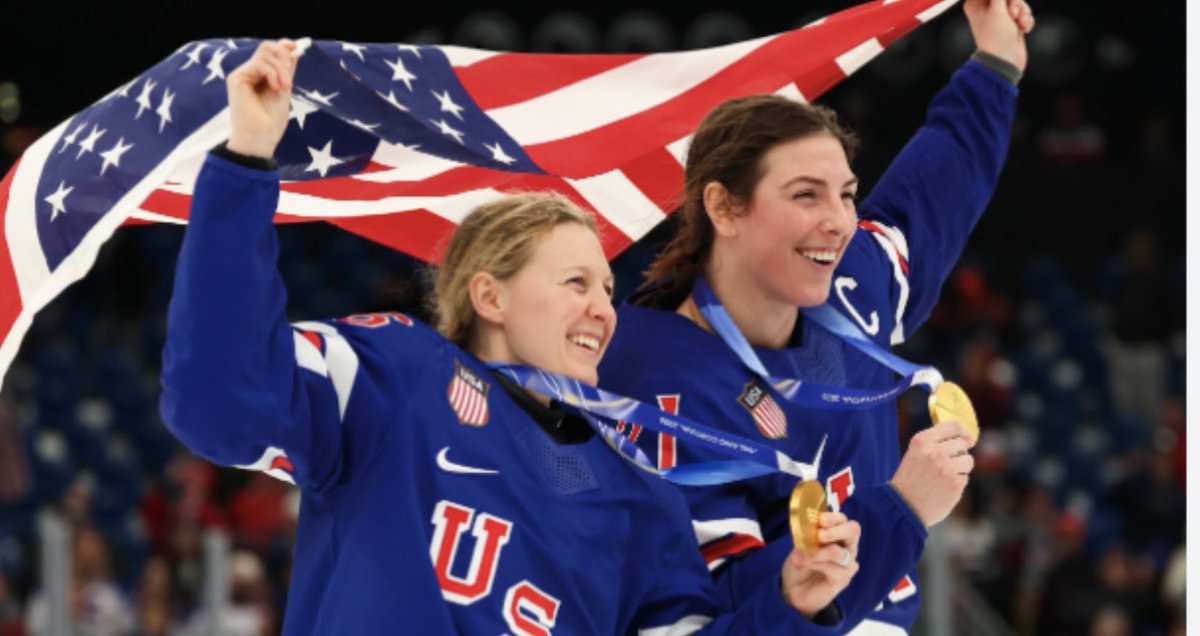 JDowneyLA's tweet photo. Not a political post:

Q: What’s tougher for our Canadian friends?

Dodgers edging the Blue Jays in our national pastime last year. 5-4 in 11 in G7. 

Or…

The USA men and women nipping Canada in their national pastime for Olympic Gold, both 2-1 in OT.

I invite your thoughts. https://t.co/B21b4CWjeE