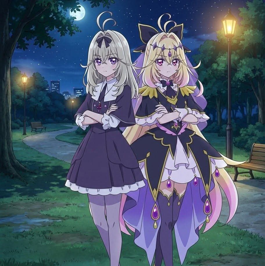 Chan Luluka acrana shower-black 2 #AIイラスト #precure 2027