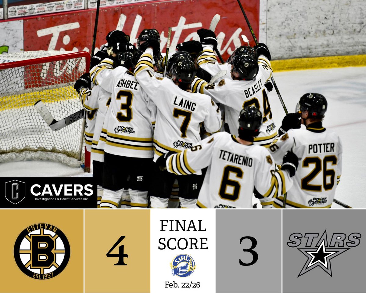 Eagle Sky Estevan Bruins tweet media