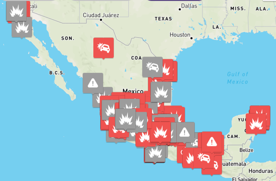 🚨⚠️POR FAVOR no salgan de sus casas y cuidense demasiado a ustedes mismos y a su familia en especial si son del centro/este de México, están matando civiles y quemando autos, NO LE ABRAN LA PUERTA A NADIE, no tendrán piedad de nadie

Mantenganse a salvo y ocultos (◞‸◟,) ‼️