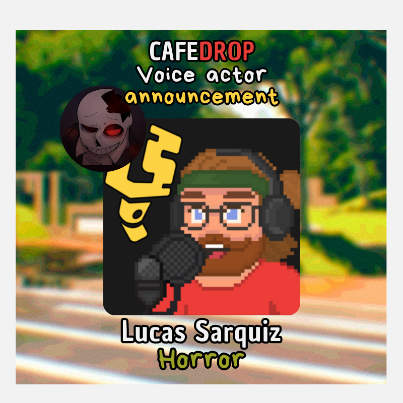 Manuru_15's tweet photo. We have voices, we have incredible actors!
Welcome to Lucas Sarquiz! The voice for Horror!
You can see his work at: @LSvoiceover and https://t.co/0jUmwmdUIQ
#CafeDrop https://t.co/VKsbwB8ubU