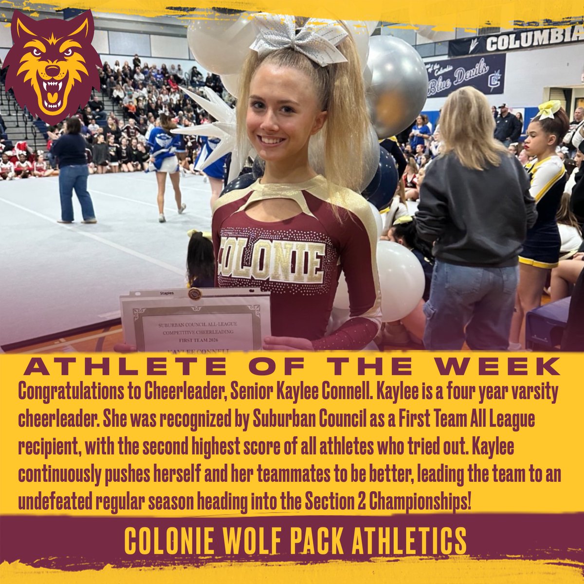 Colonie Athletics tweet media