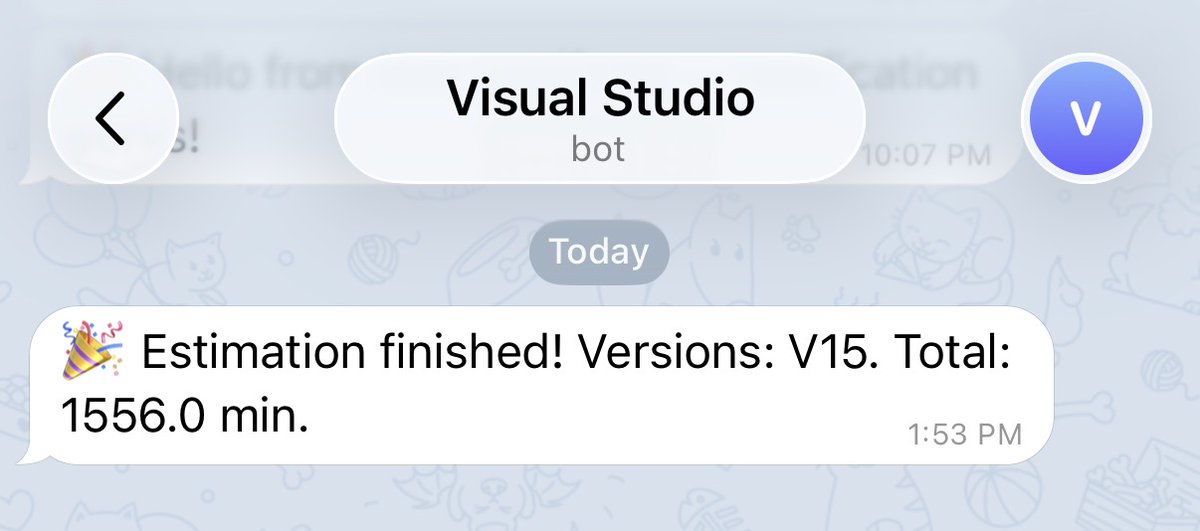 mehrddp's tweet photo. I added Telegram notifications to my Python scripts.

I run a lot of model estimations and simulations, and I used to check my computer every so often to see if they were done.

Now my code just messages my phone when it finishes.

Codes below if anyone wants to try. https://t.co/ZbImHl7ciA