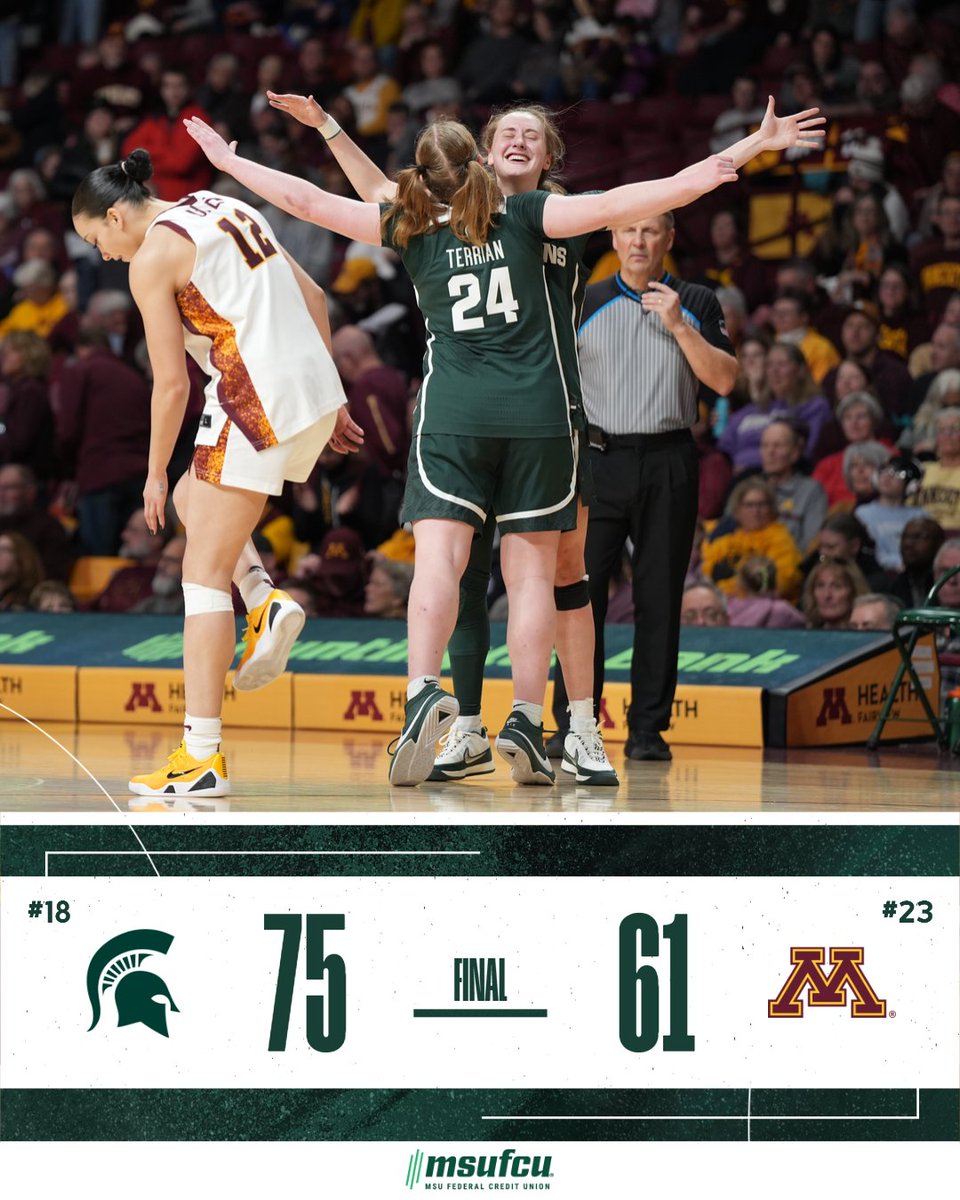 Michigan State Women's Basketball tweet media