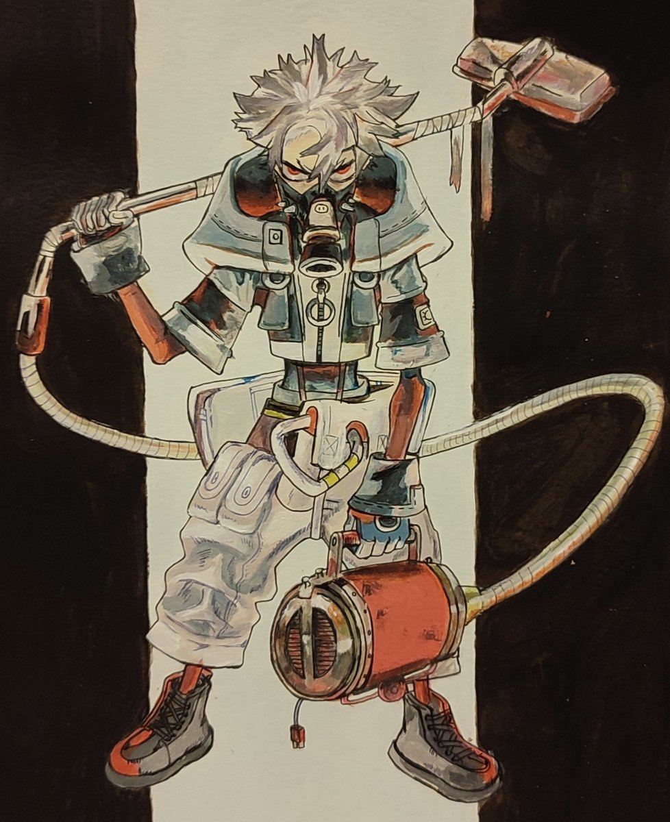 Gumiii03's tweet image. Gachiakuta
version del temu! #gachiakutaanime #animefyp  #gachiakutamanga #fanart #acrylic