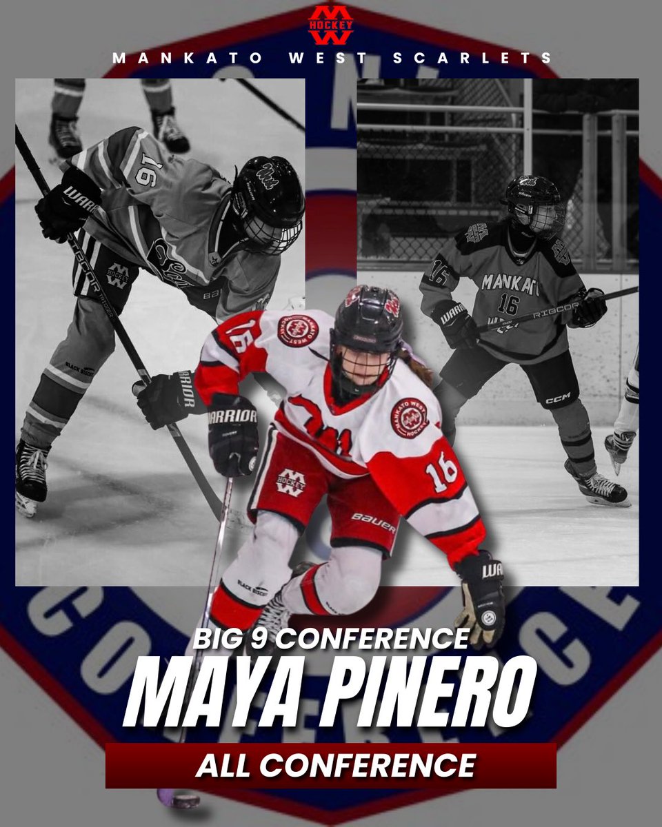Mankato West Girls Hockey Club tweet media