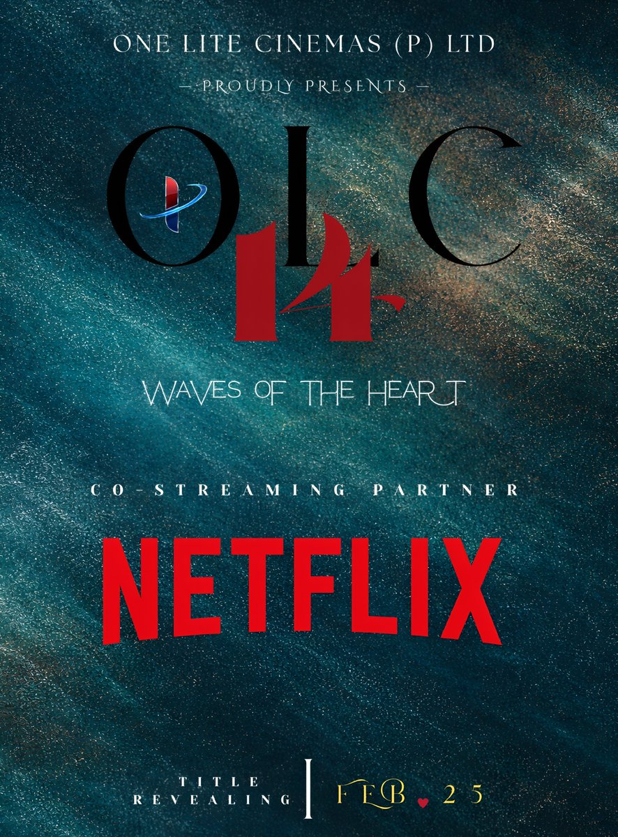 CinemasLtd's tweet photo. Proud to announce Netflix as the Co-Streaming Partner for #OLC14.

Bigger screens. Bigger vision. Bigger impact. 🚀

Title Revealing – Feb 25

@TheGodseSuarez
#EddieMunson #MikeWheeler #DustinHenderson #Suzie #Jonathan #MurrayBauman #Joyce #SteveHarrington

#WavesOfTheHeart https://t.co/OiH0wEqoEU
