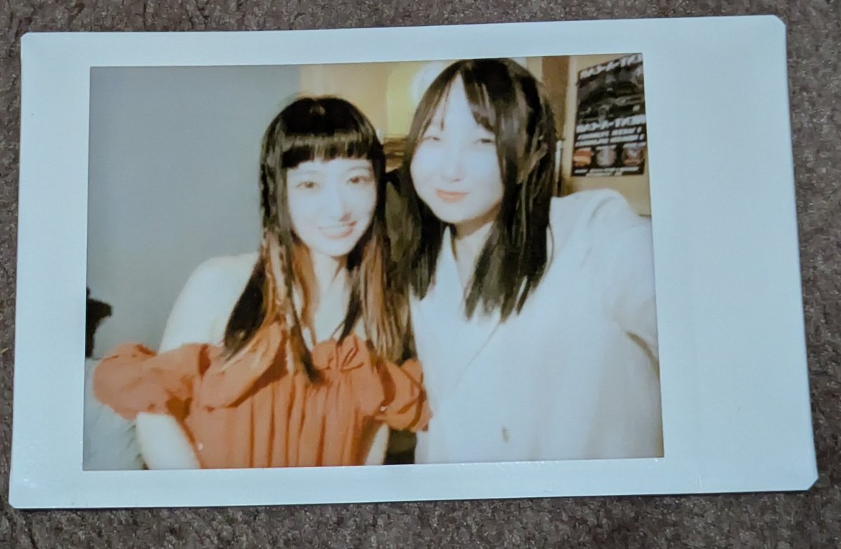 お決まりのチェキ達やライブ後のショット① #Reymiy さん #珠希美いな