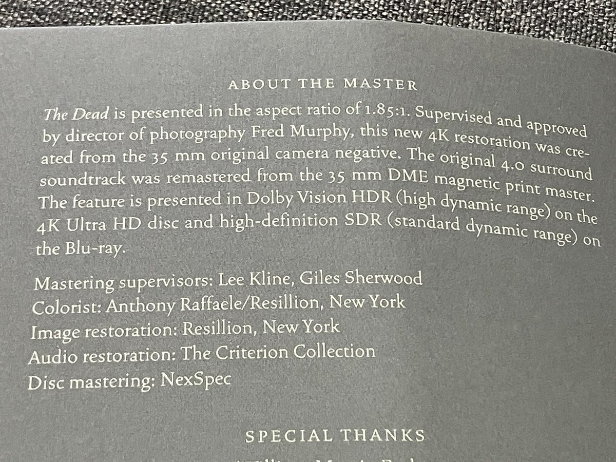 ジョン・ヒューストン監督の遺作『ザ・デッド／「ダブリン市民」より