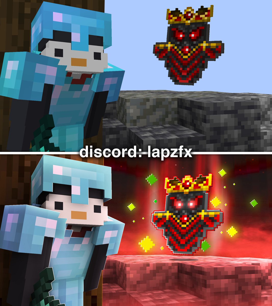 Before and After

Commissions are open!
Discord: lapzfx