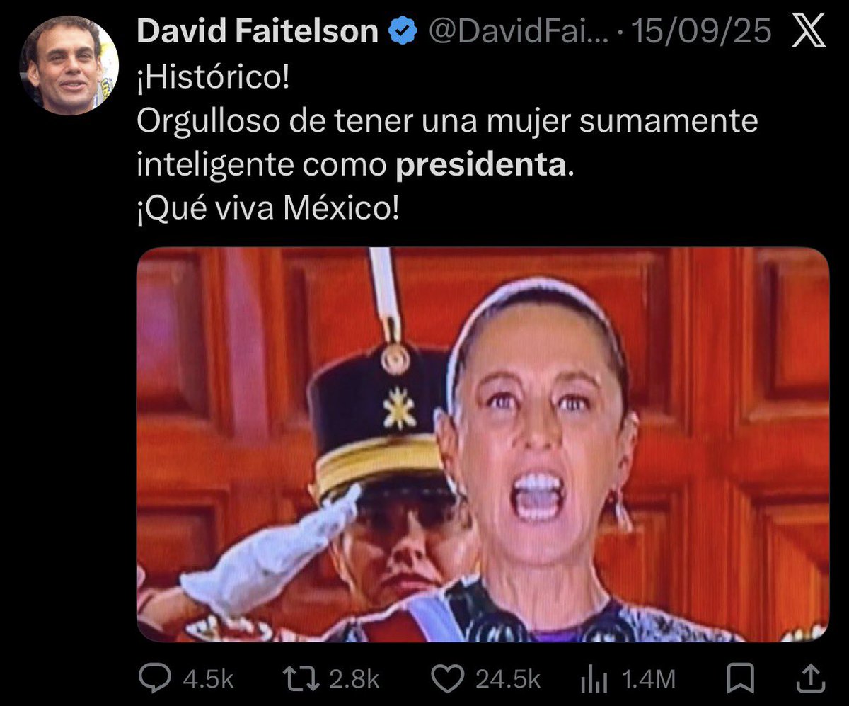 Hola <a href="/DavidFaitelson_/">David Faitelson</a> tú fuiste parte de este desastre.