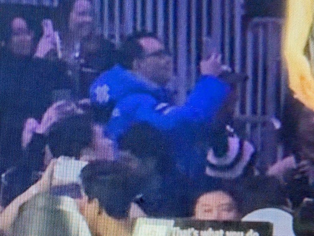 This is him y’all, you can even see the poster he was holding. I’ll link the YouTube video from where the screenshots are from