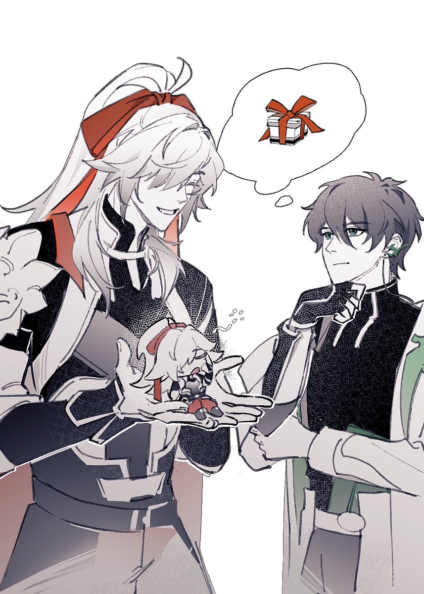 #hengjing #恒景
#jingyuan 
A fancy cat✨🎀✨～