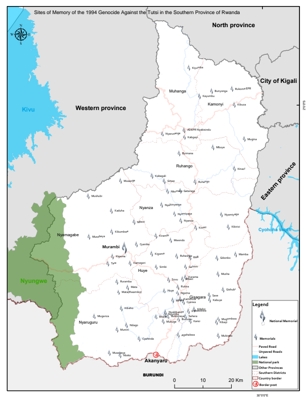 InkuruLibrary's tweet photo. Sites of Memory of the 1994 Genocide Against the Tutsi in the Southern Province of Rwanda
𝐴 𝑚𝑎𝑝 𝑏𝑦 𝑂𝑚𝑎𝑟 𝑁𝑑𝑖𝑧𝑒𝑦𝑒
#MapOfMemory #DigitalMemory #DigitalMuseum #InkuruCollection https://t.co/yUaR9VSaAz