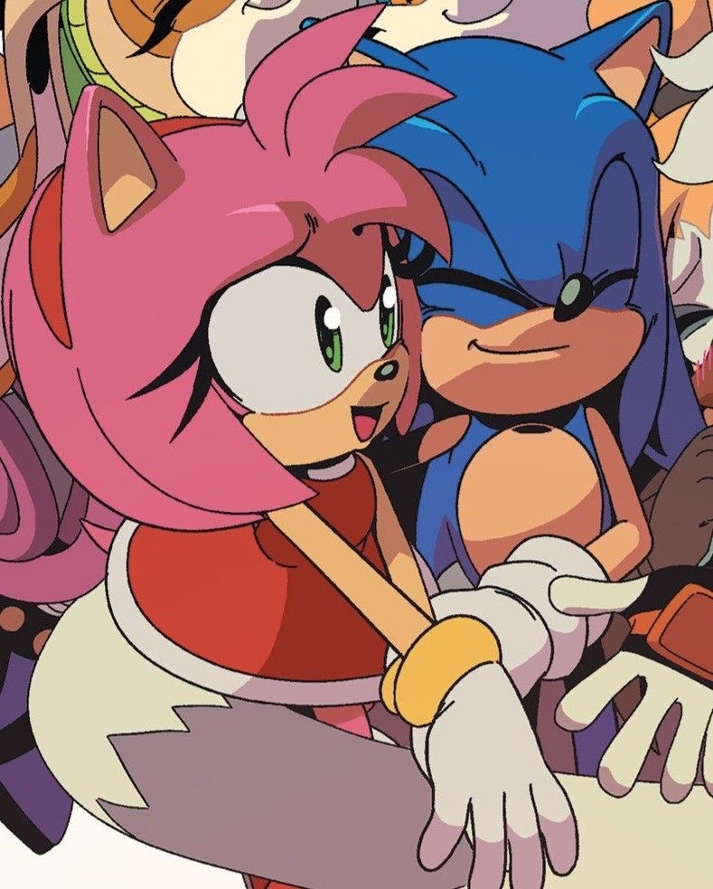 I love idw sonamy 💙🩷
