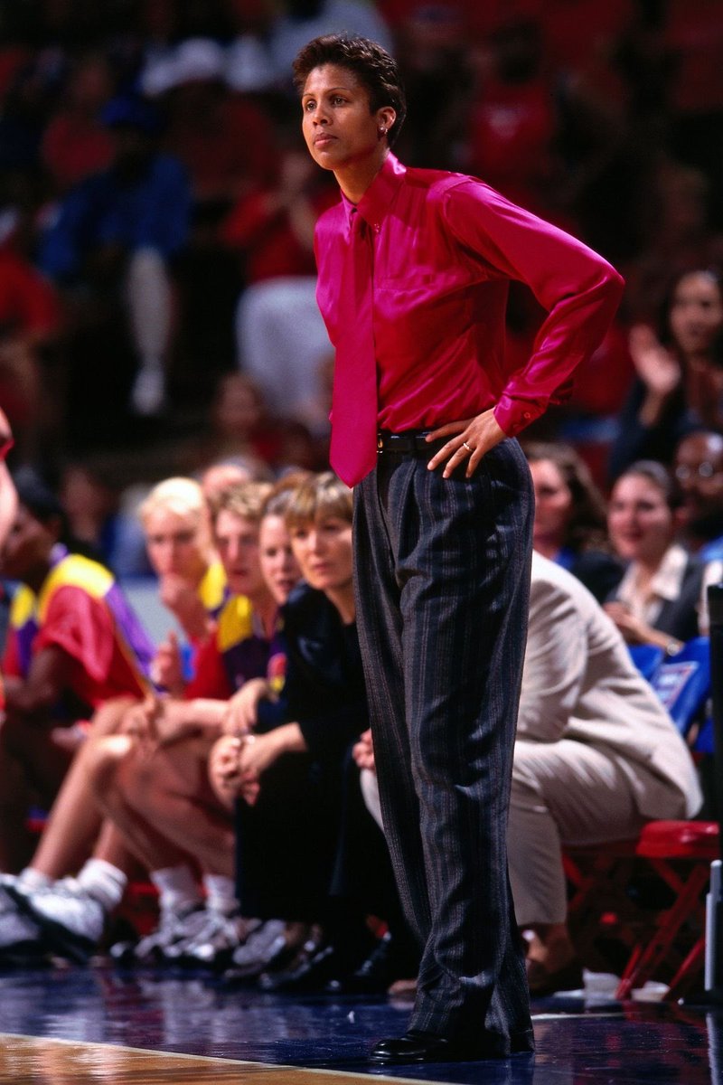 Not just NBA coaches, shoutout Cheryl Miller aswell. Always had the fits