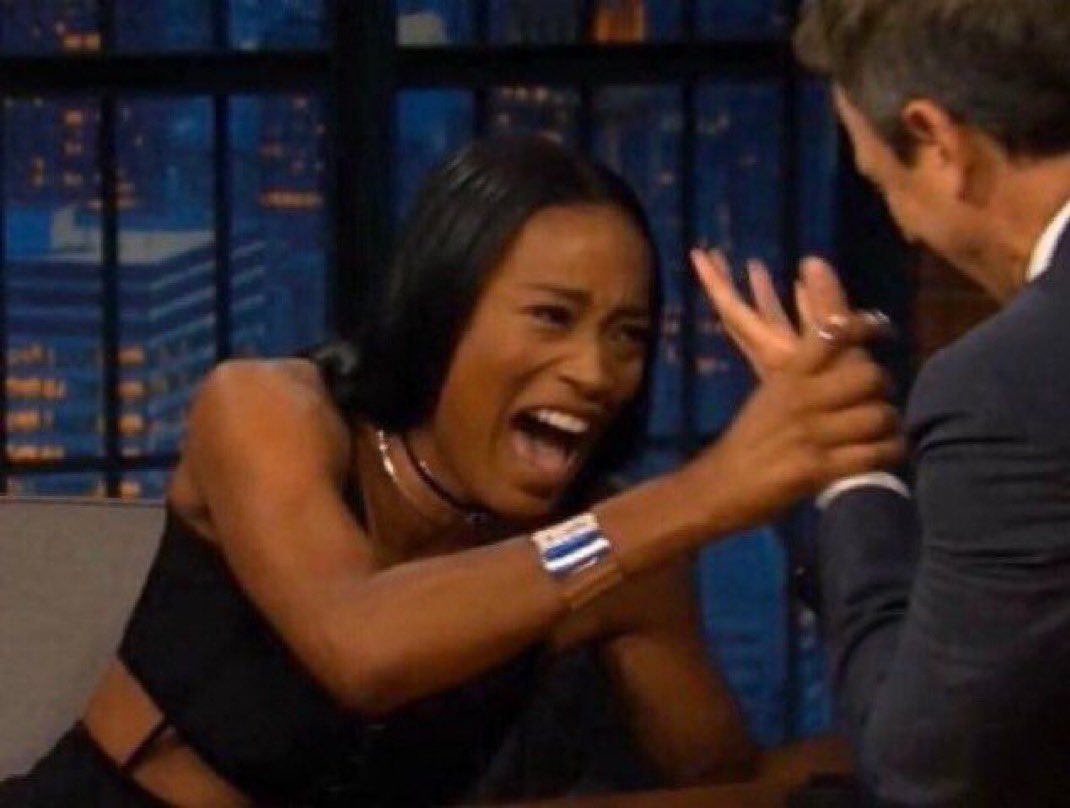 Angel is over there being a good friend trying to stick up for her &amp; Keiarna, and every single time she cuts her off. She wouldn’t know a united front if it hit her in the face! #RHOP